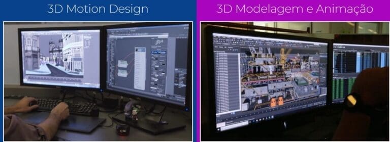 Globo e Autodesk oferecem cursos gratuitos e remotos de 3D Motion Design e de 3D Modelagem e Animação