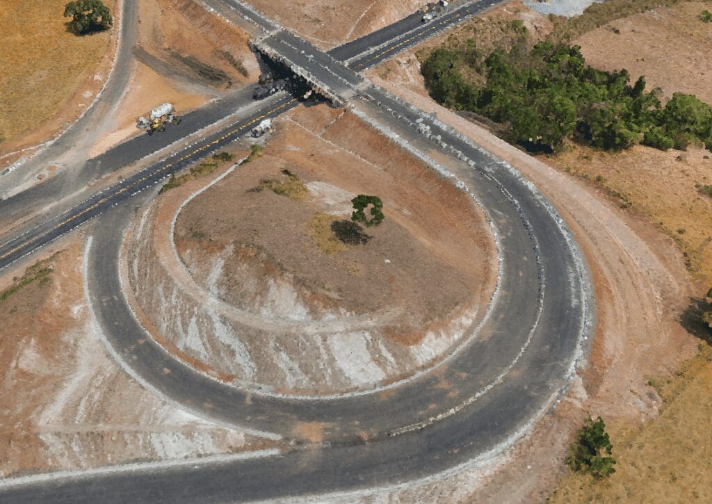 CRASA Infraestrutura utiliza drones em obra na BR 050