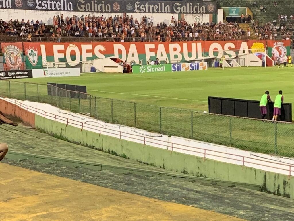 Com um placar de 0-0, a Portuguesa só saiu vencedora pelo desempenho de sua torcida