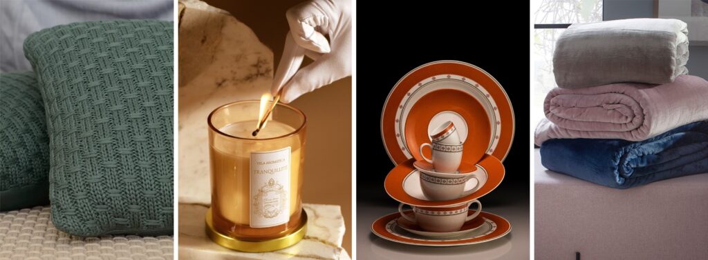 Decoração de inverno ganha camadas de cor, textura e aconchego