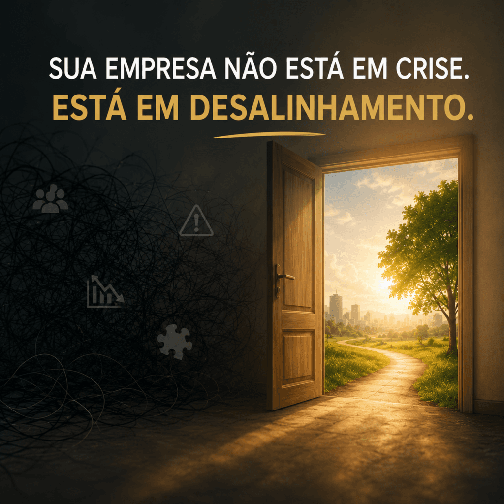 Sua empresa não está em crise: está em desalinhamento