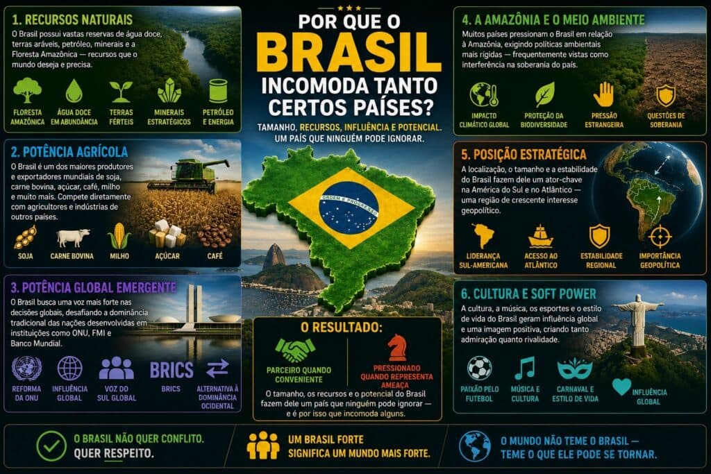 O Poder do Brasil na Geopolítica Mundial e o Complexo de Vira-lata