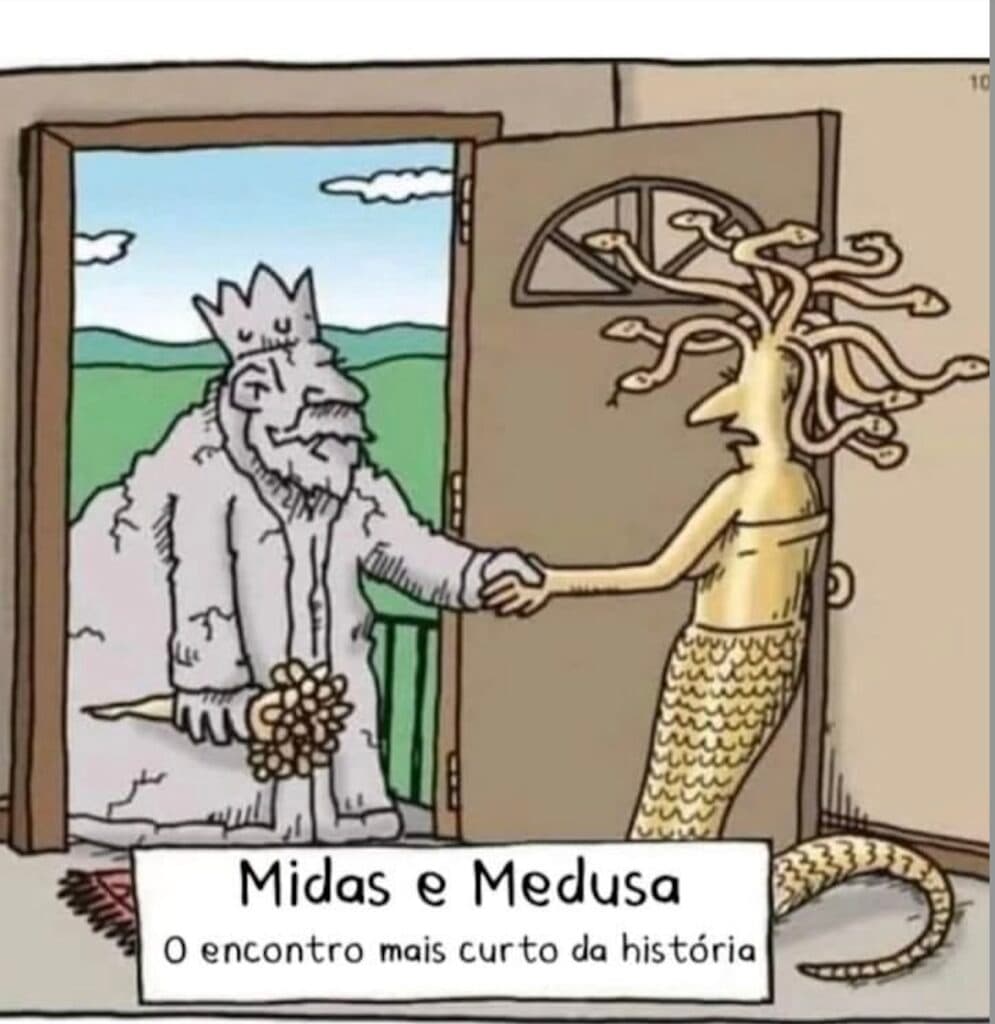 Midas, Medusa e o acaso