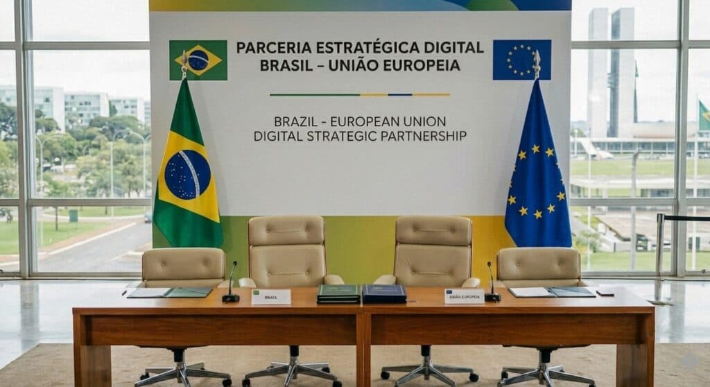 Parceria Digital entre Brasil e União Europeia: O Novo Acordo que Redesenha o Futuro Tecnológico