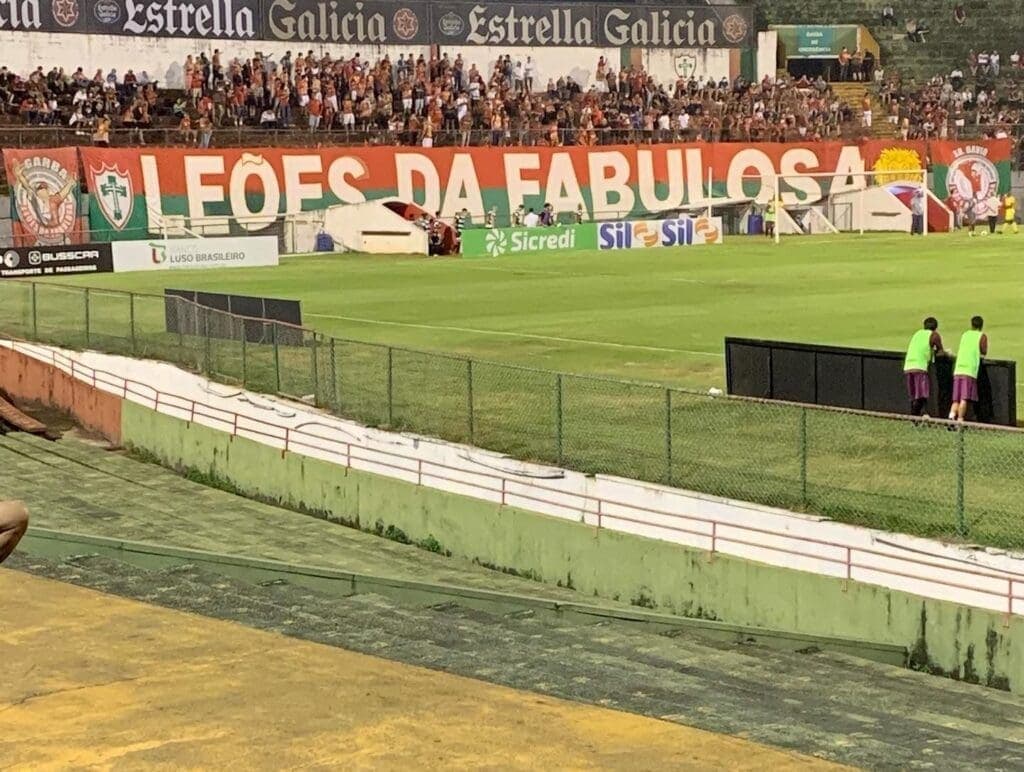 Com um placar de 0-0, a Portuguesa só saiu vencedora pelo desempenho de sua torcida