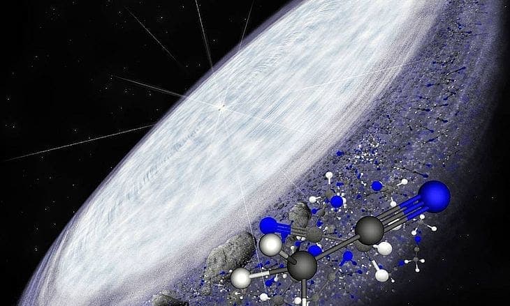 Astrônomos descobrem a maior molécula já encontrada em um disco de formação planetária.