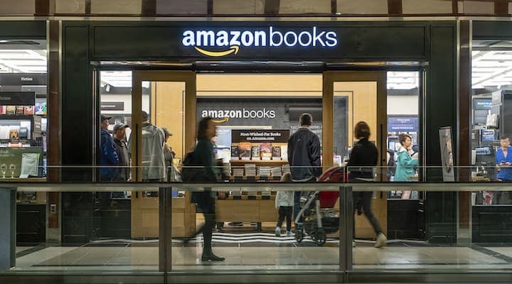 Amazon fecha suas livrarias físicas