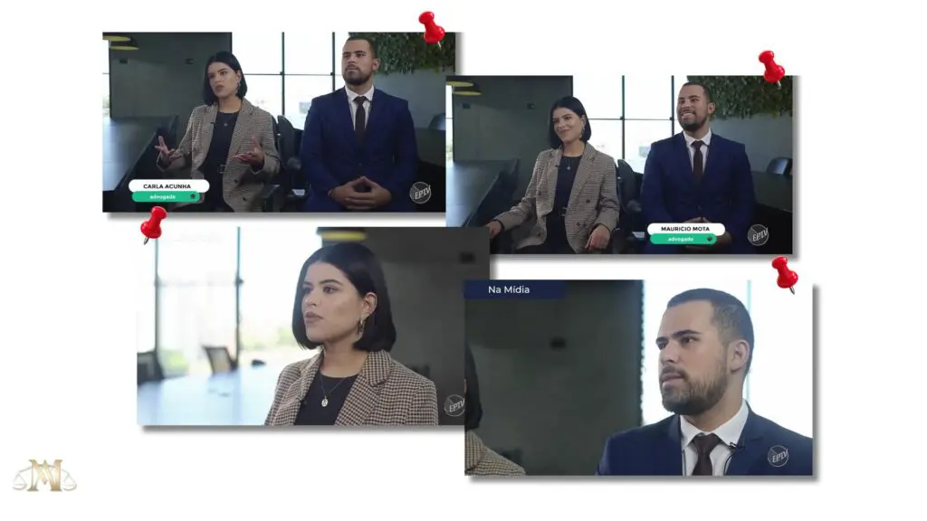 Carla Mota Acunha e Maurício Mota Acunha em entrevita a EPTV