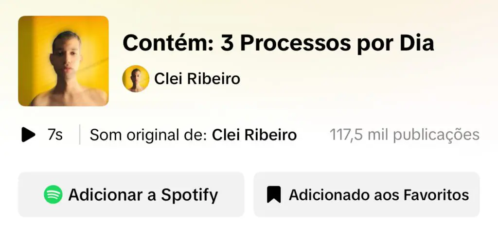 3 processos por dia
