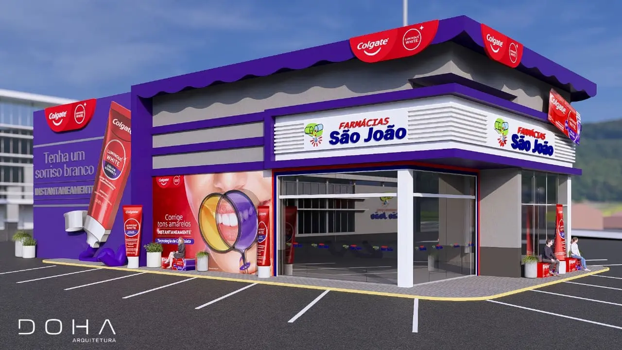 loja temática Colgate