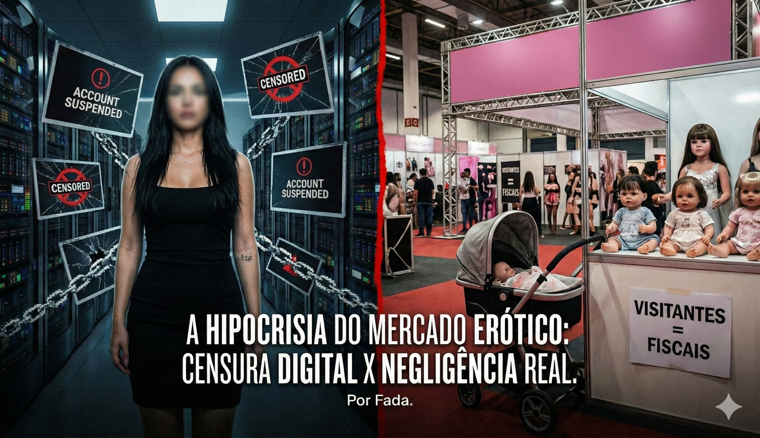 Gerada por IA - artigo da Fada Erotika Town e BRands Comunica