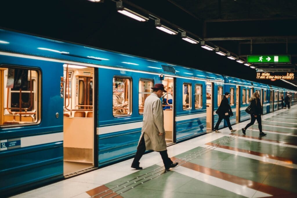 <strong>Coisas do metrô.</strong>