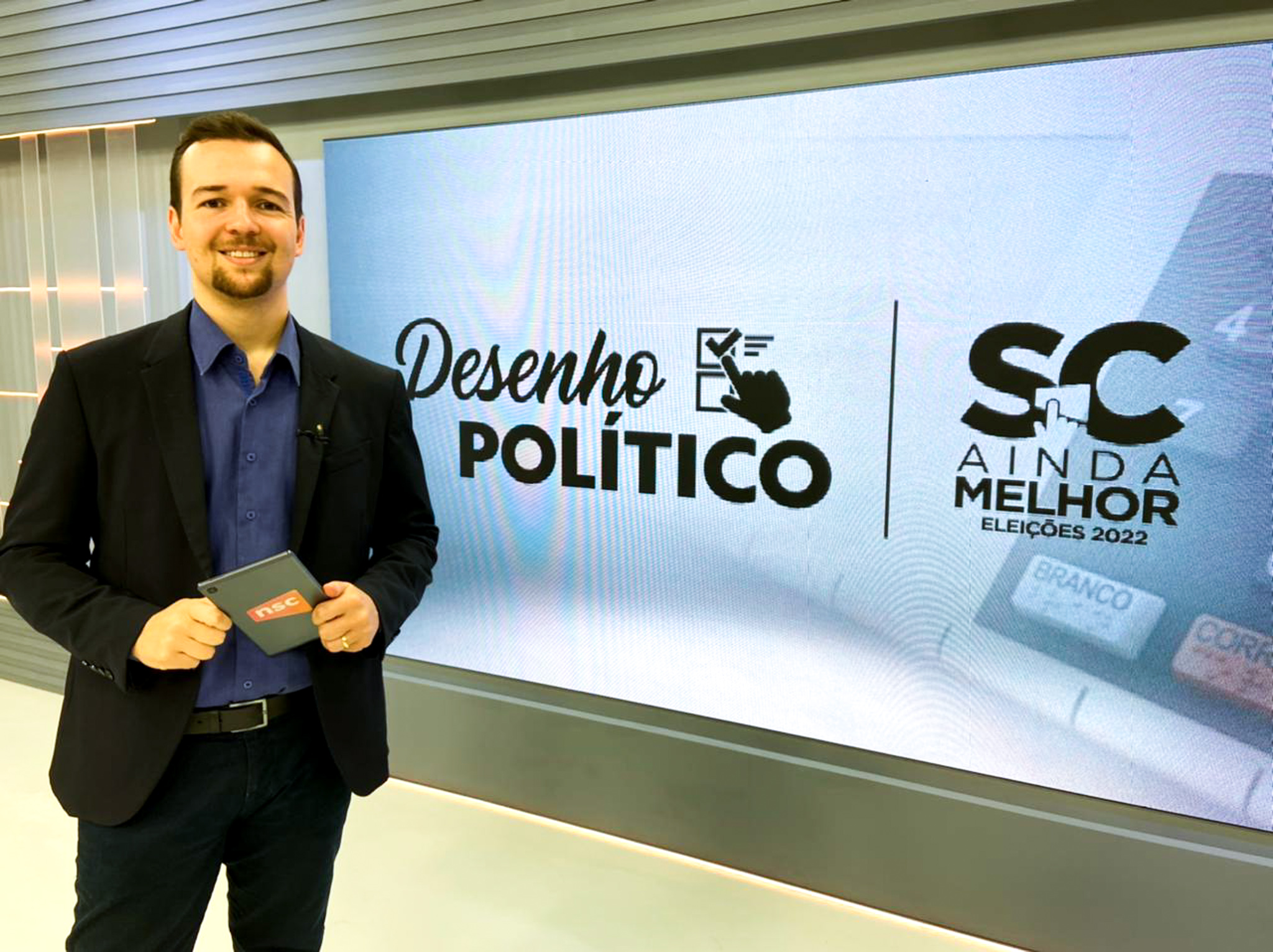 Desenho Político estreia no Bom Dia Santa Catarina repercutindo cenário  eleitoral de 2022 - Jornal Tribuna