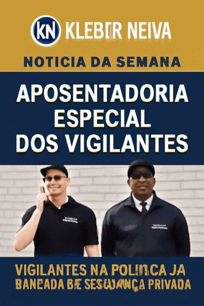 NOTICIA DA SEMANA APOSENTADORIA ESPECIAL DOS VIGILANTES.