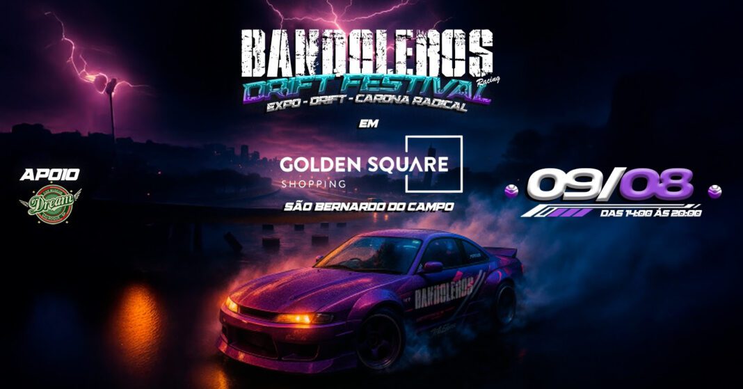 Banner de Divulgação Bandoleros Drift Festival