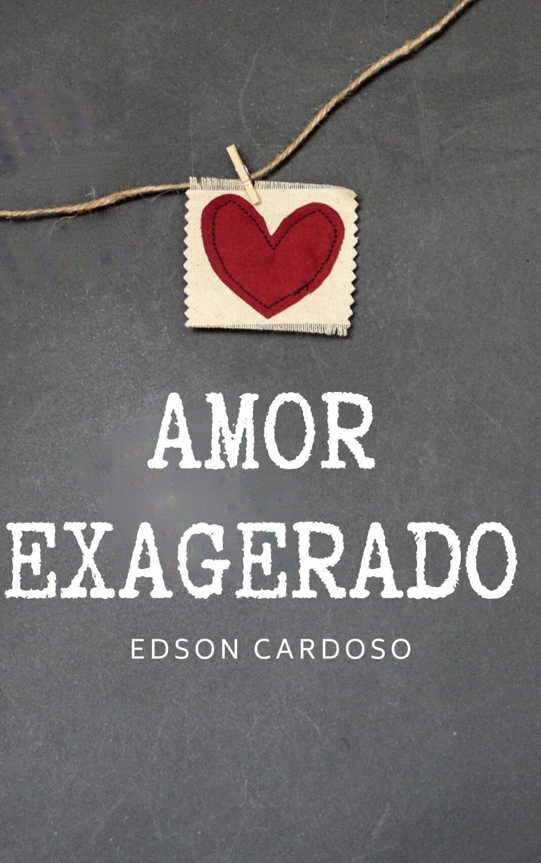 Capa de livro romance branco cinza e vermelho