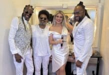 Adryana Ribeiro e Negritude Júnior reviveram o “Conto de Fadas” do Pagode 90 em Show no Sesc Santo André Adryana Ribeiro e Grupo Negritude Jr - Foto Divulgação