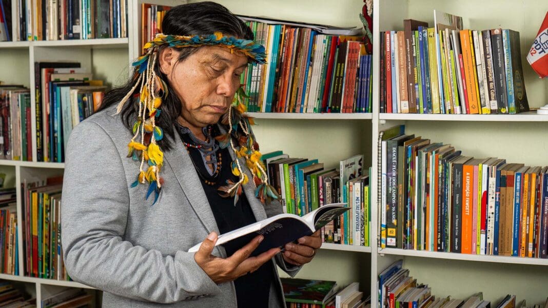 O escritor, educador e idealizador do evento Daniel Munduruku