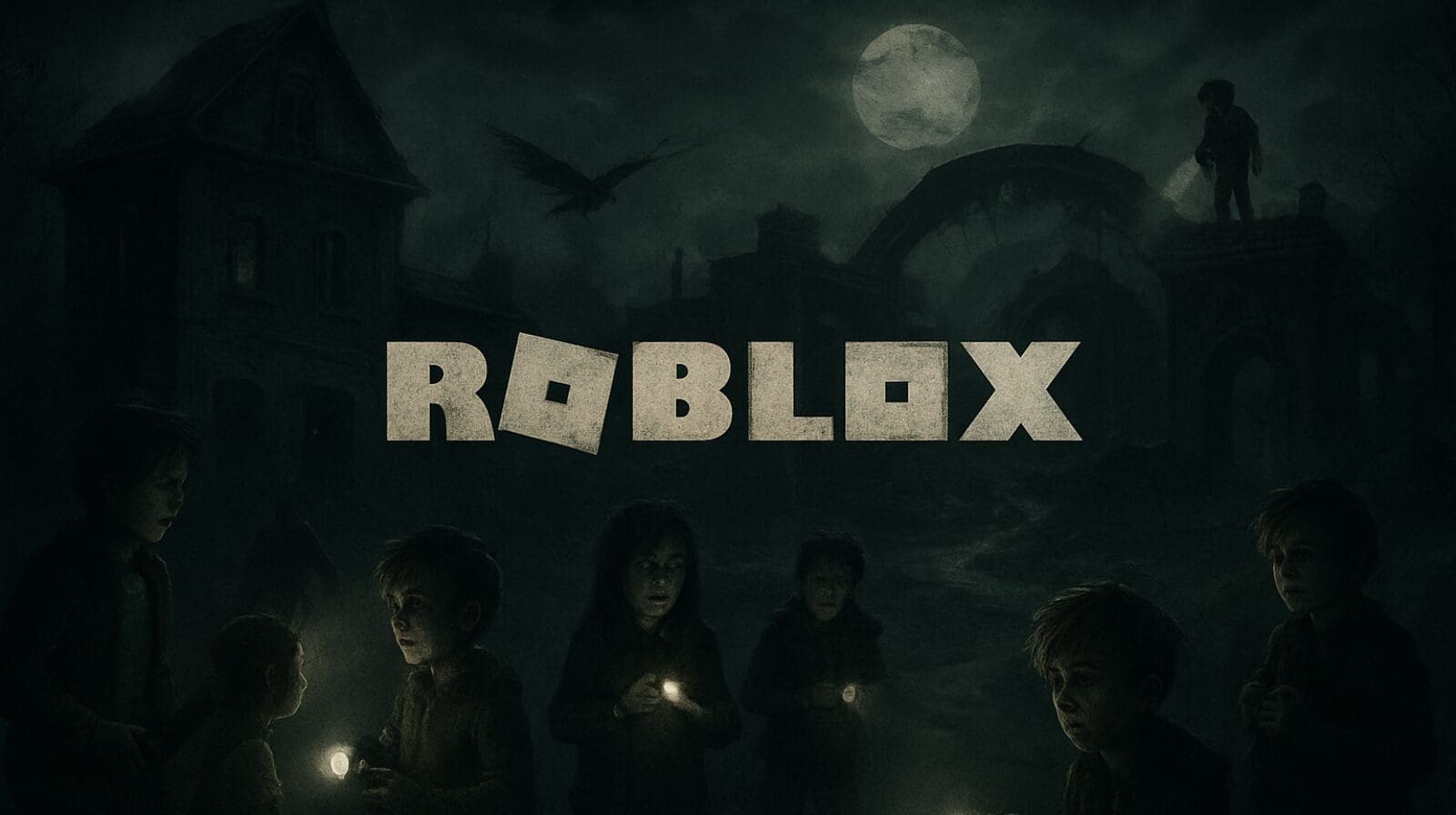 roblox sombrio para crianças