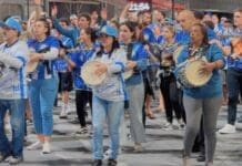 Ensaio técnico da bateria do Tucuruvi reúne energia, samba no pé e protagonismo feminino no Anhembi em noite gelada em São Paulo