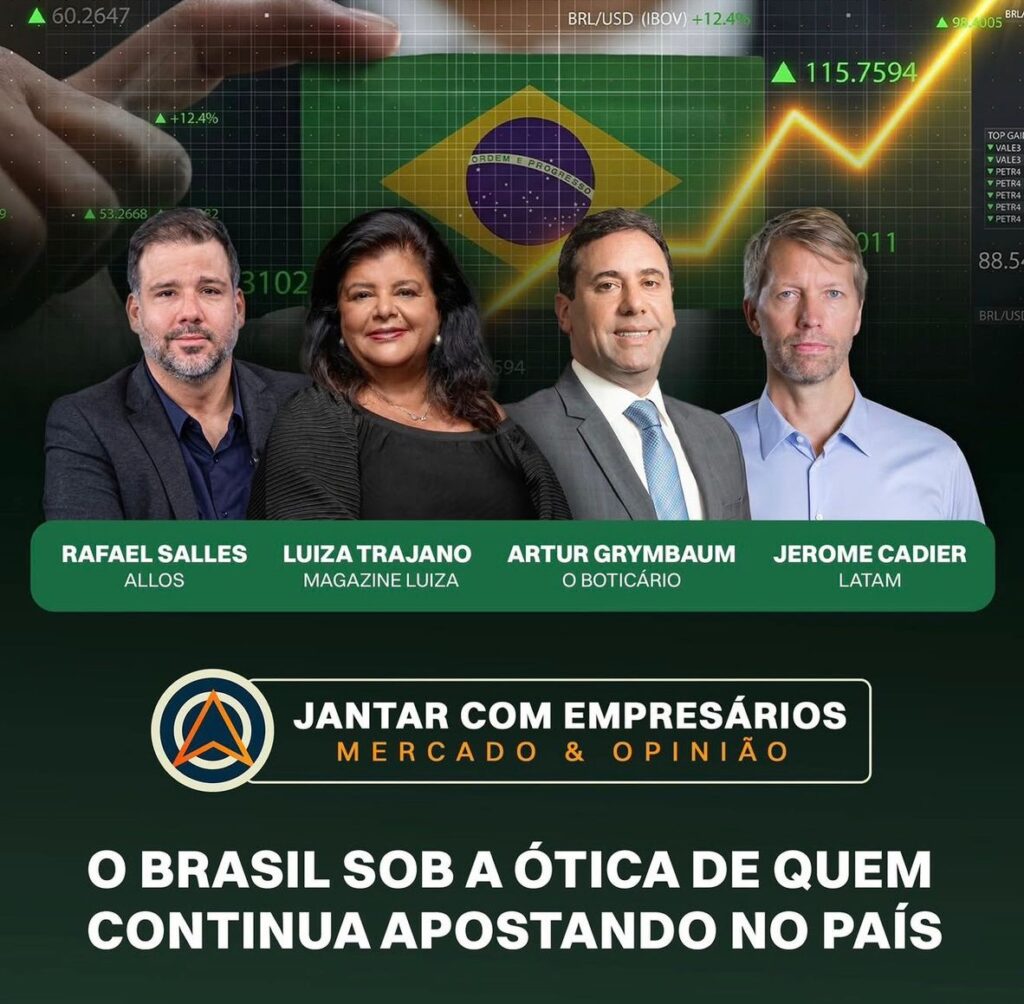 O Brasil sob a ótica de quem continua investindo no Brasil