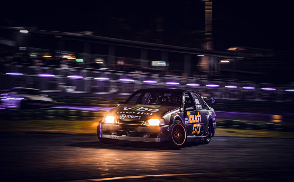Com Ômega preparado para as pistas, Nilson Silva é destaque em ações de drift